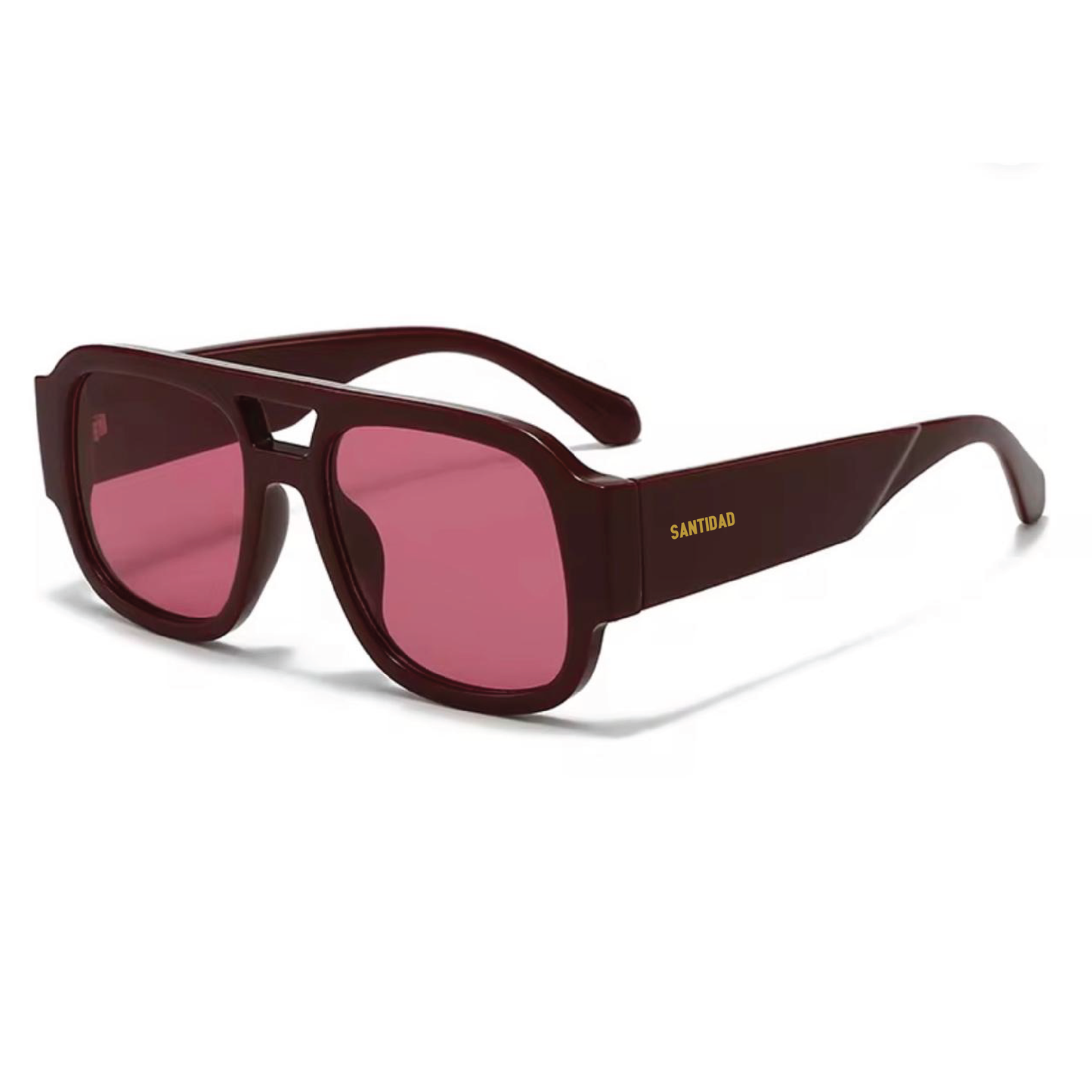 Zephyr Burgundy Sunglasses